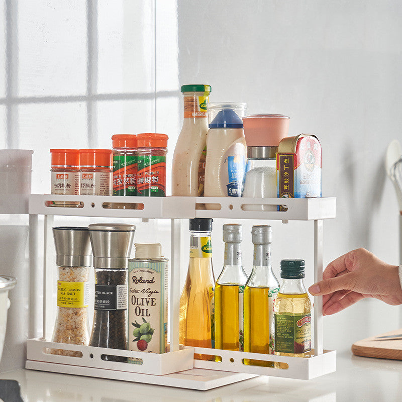 Kitchen Under Sink Drawer Type Spice Rack